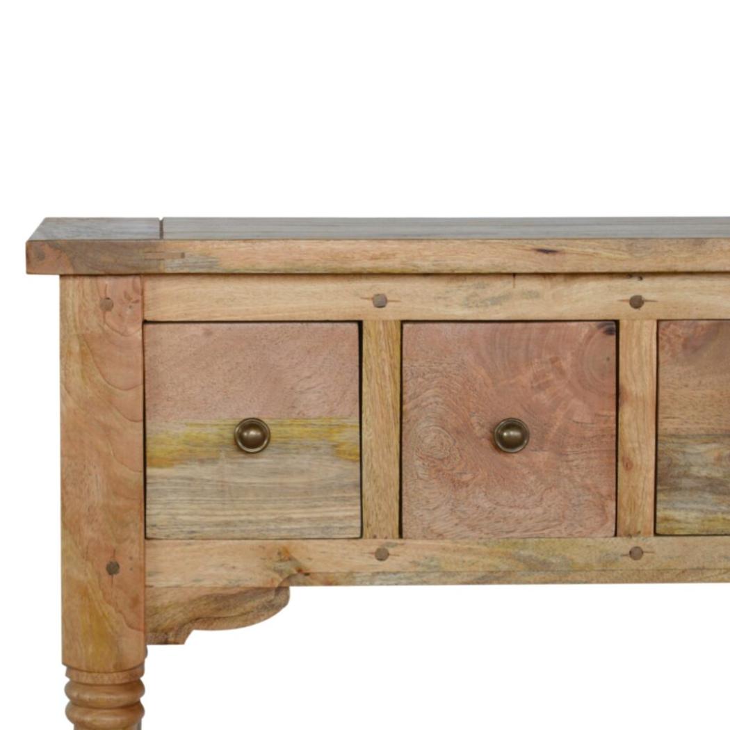 Granary 4 Drawer Console Table | Practical Storage | Hallway and Living Room Furniture