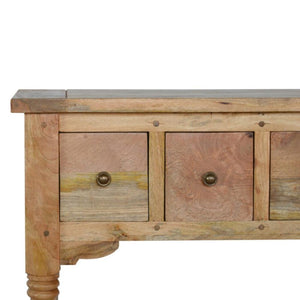 Granary 4 Drawer Console Table | Practical Storage | Hallway and Living Room Furniture