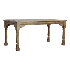 Granary Extendable Mango Wood Dining Table | Turned Legs | 255cm