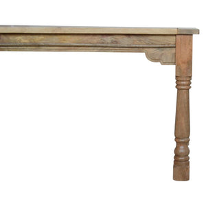 Granary Extendable Mango Wood Dining Table | Turned Legs | 255cm