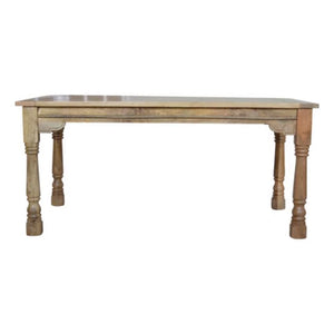 Granary Extendable Mango Wood Dining Table | Turned Legs | 255cm