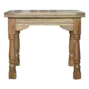 Granary Mango Wood Butterfly Dining Table | Extendable | Turned Legs