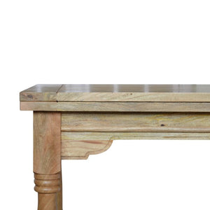 Granary Mango Wood Butterfly Dining Table | Extendable | Turned Legs