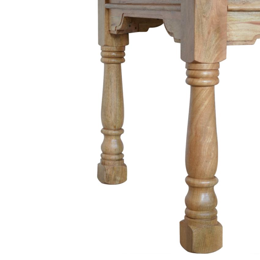 Granary Mango Wood Butterfly Dining Table | Extendable | Turned Legs