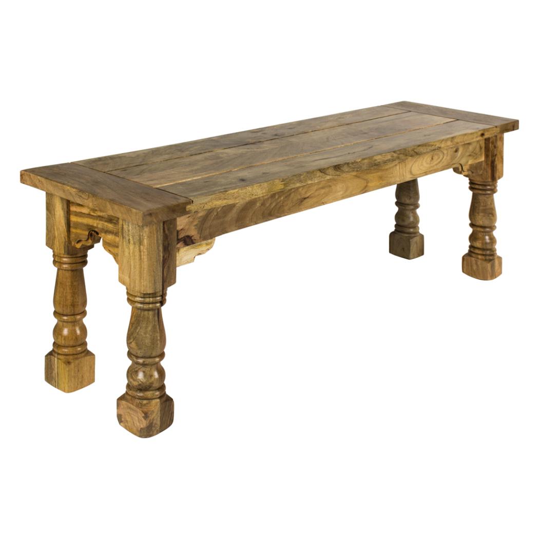 Granary Royale Bench | Classic Farmhouse Style | Versatile Accent Seating