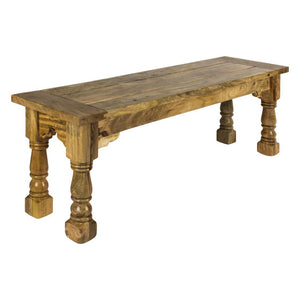 Granary Royale Bench | Classic Farmhouse Style | Versatile Accent Seating
