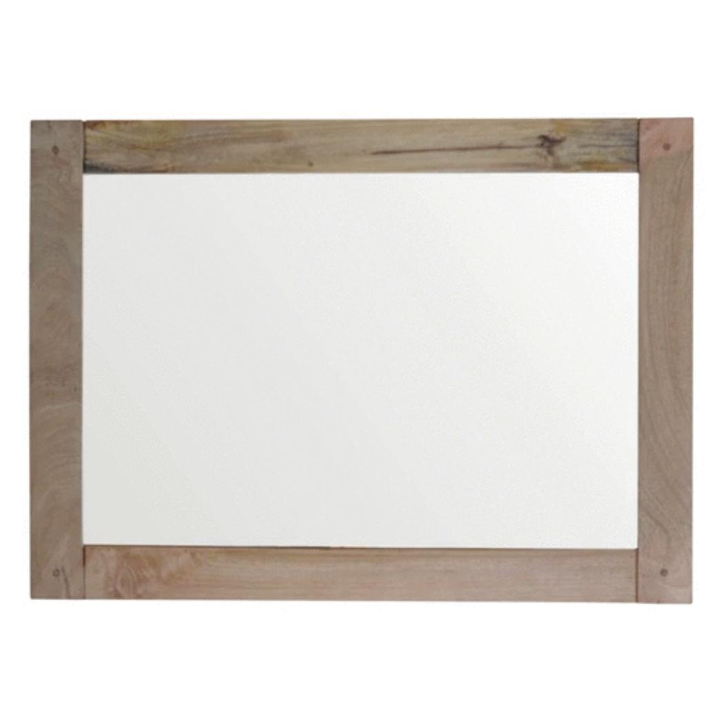 Granary Royale Mirror | Wooden Frame | Decorative Wall Accent