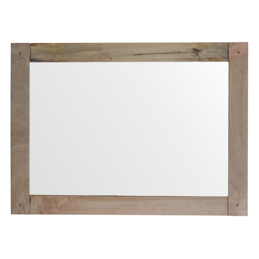 Granary Royale Mirror | Wooden Frame | Decorative Wall Accent
