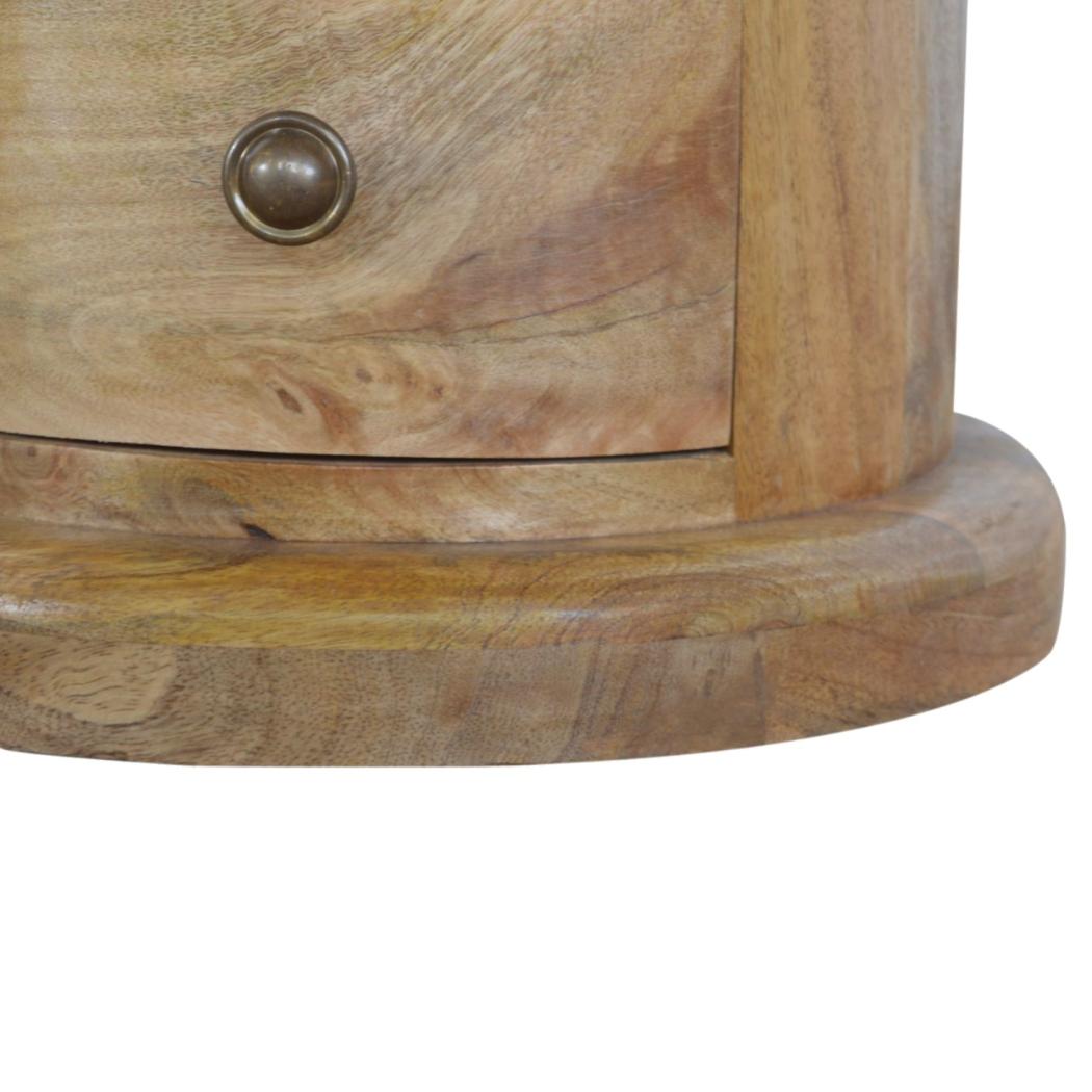 Granary Slim Drum Chest | 5 Drawer Storage | Narrow Bedroom Cabinet