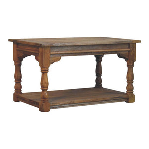 Granary Turned Coffee Table | Sculptural Detail | Timeless Design