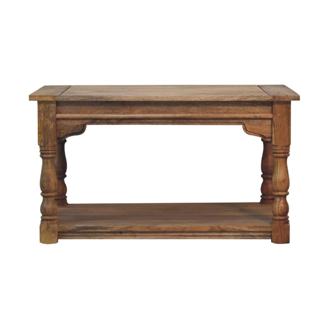 Granary Turned Coffee Table | Sculptural Detail | Timeless Design