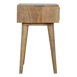Grey Tweed Bedside Table | Distinctive Detail | Versatile Home Furniture