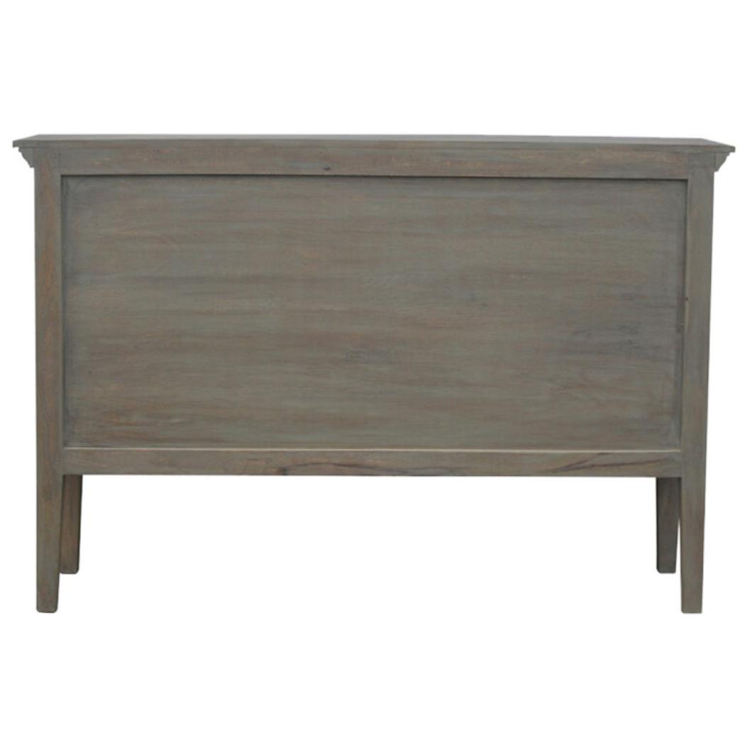Grey Wash Shutter Sideboard | 5 Shutter Doors | Statement Storage