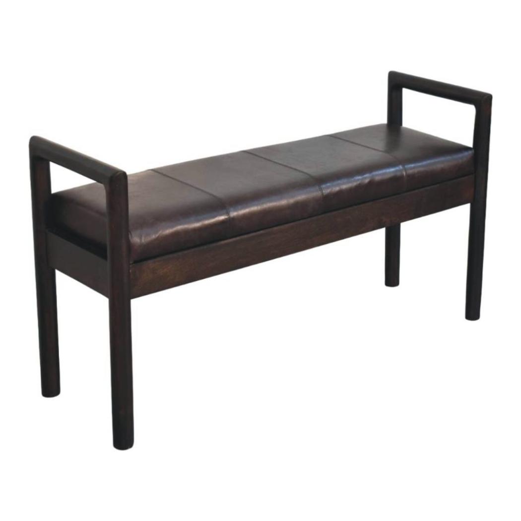 Gridline Bench | Linear Grid Detail | Accent Seating