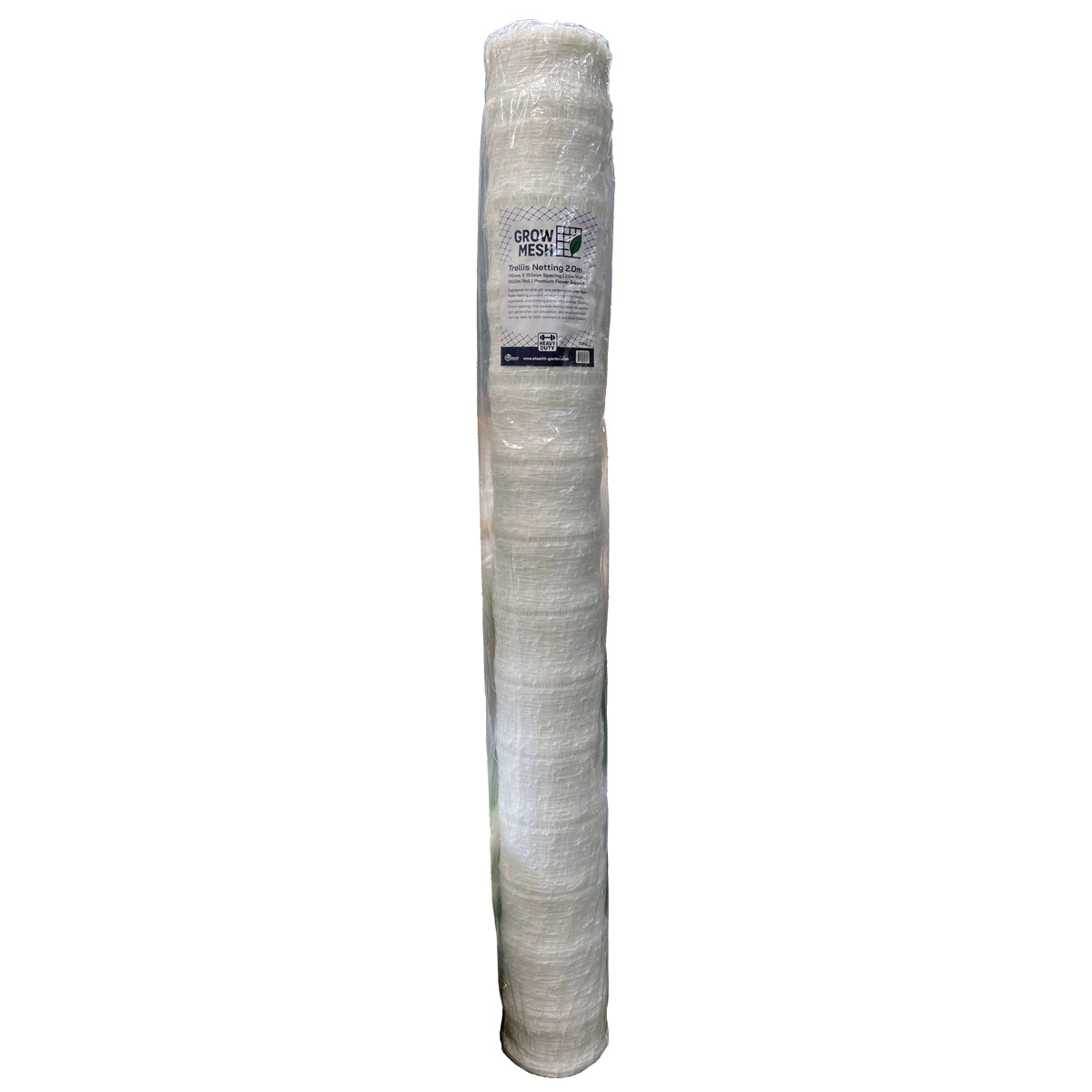Grow Mesh Premium Netting 2M – White Plant Support Trellis Mesh