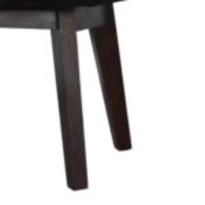 Hallway Bench | Black Velvet | Solid Mango Wood Frame | Upholstered Entryway Seating