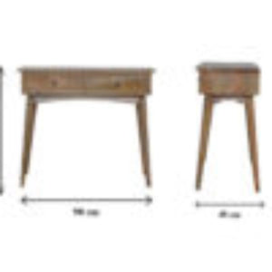 Hallway Console Table | 2 Drawers | Entryway Storage