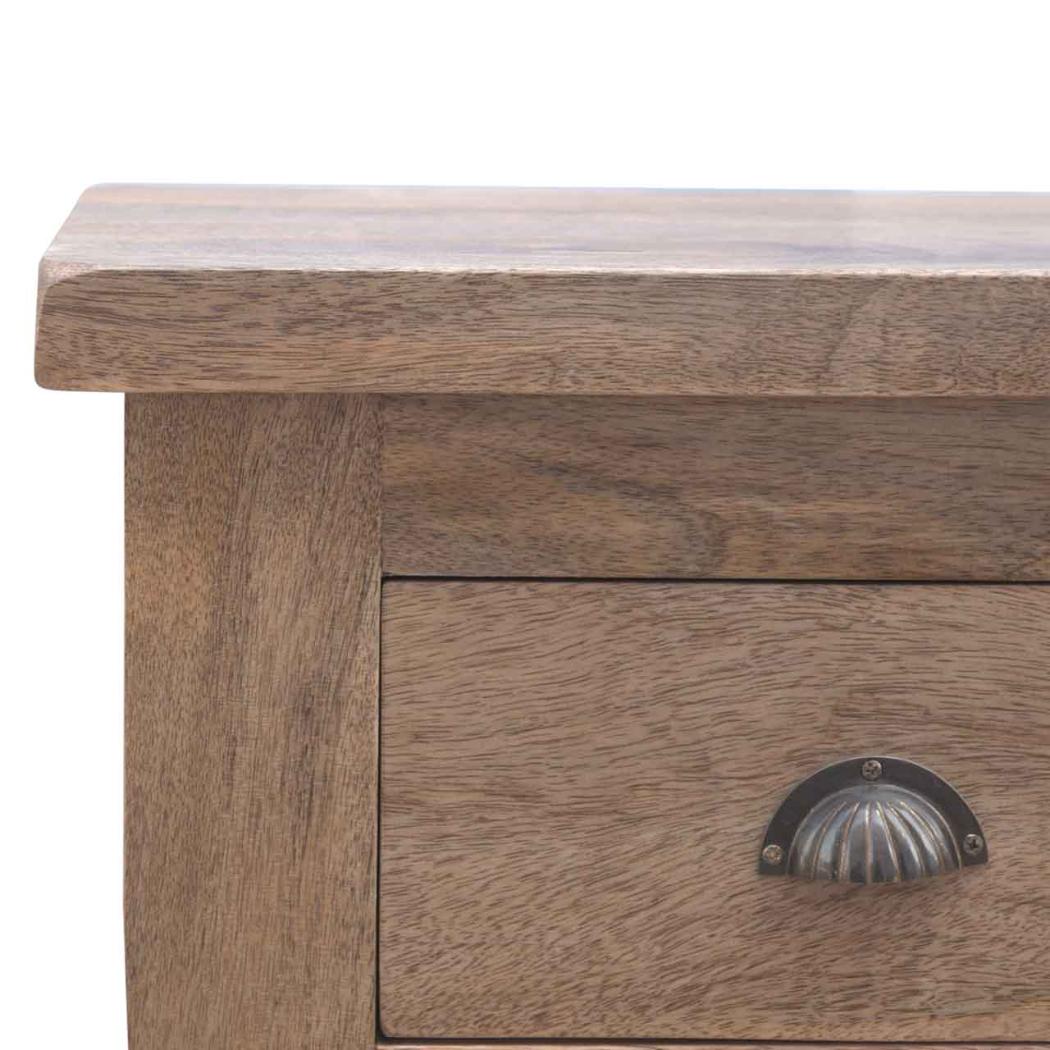 Hallway Console Table | 3 Drawer Storage | Slim Entryway Furniture