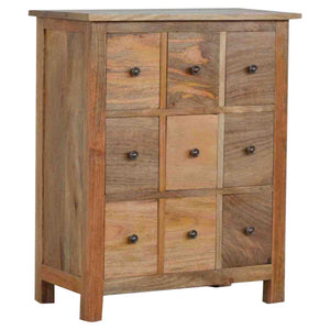 Mini Storage Cabinet | 9 Drawer Organiser | Compact Multi-Drawer Chest