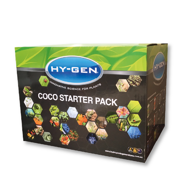HY-GEN Coco Starter Kit | Complete Hydroponic Nutrient & Growing Kit
