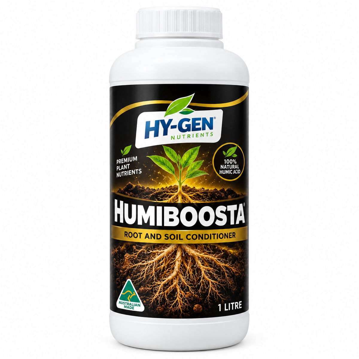 HY-GEN Humiboosta 1L | Humic & Fulvic Nutrient Uptake Booster