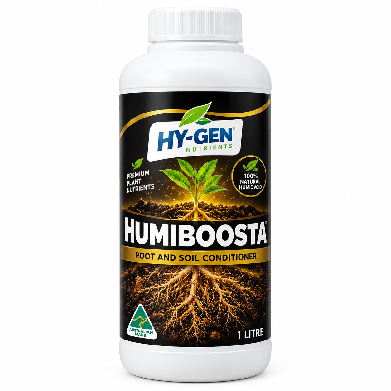 HY-GEN Humiboosta 1L | Humic & Fulvic Nutrient Uptake Booster