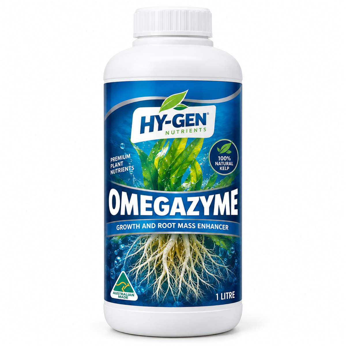 HY-GEN Omegazyme 1L | Sea Kelp Root & Shoot Plant Tonic