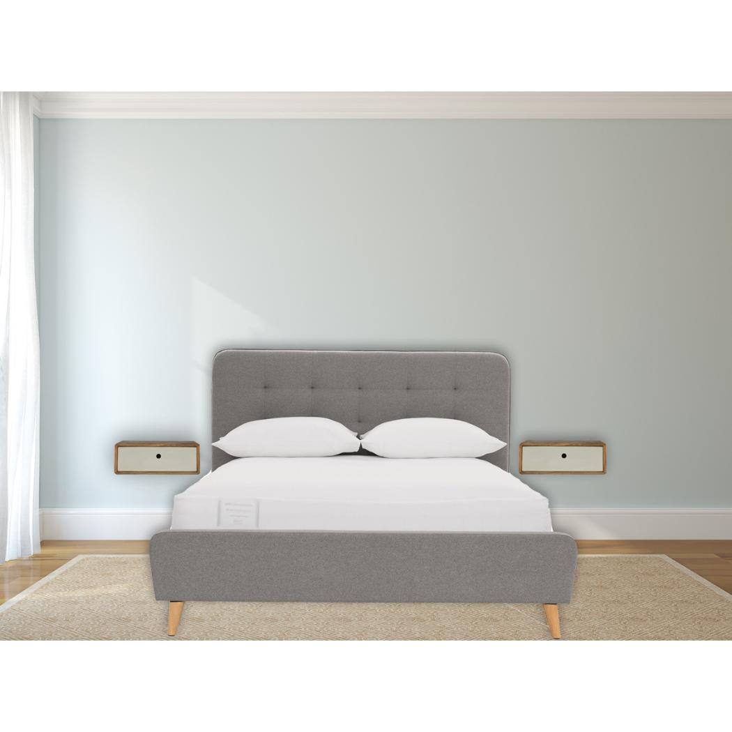 Inclined Wall Mounted Bedside Table | Space Saving | Modern Bedroom Storage