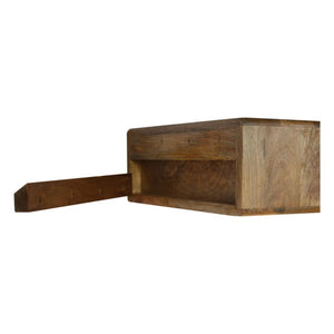 Inclined Wall Mounted Bedside Table | Space Saving | Modern Bedroom Storage