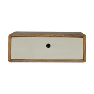 Inclined Wall Mounted Bedside Table | Space Saving | Modern Bedroom Storage