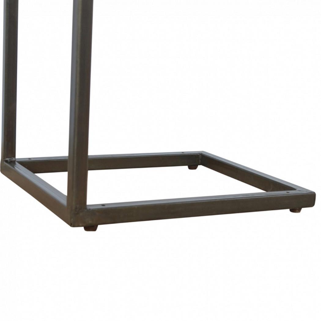 Industrial Small End Table | Compact Design | Side Table