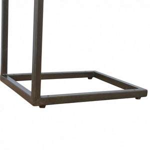 Industrial Small End Table | Compact Design | Side Table