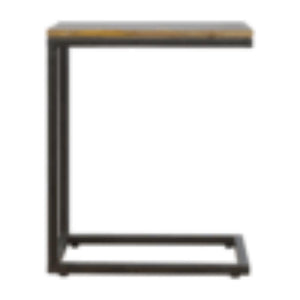 Industrial Small End Table | Compact Design | Side Table