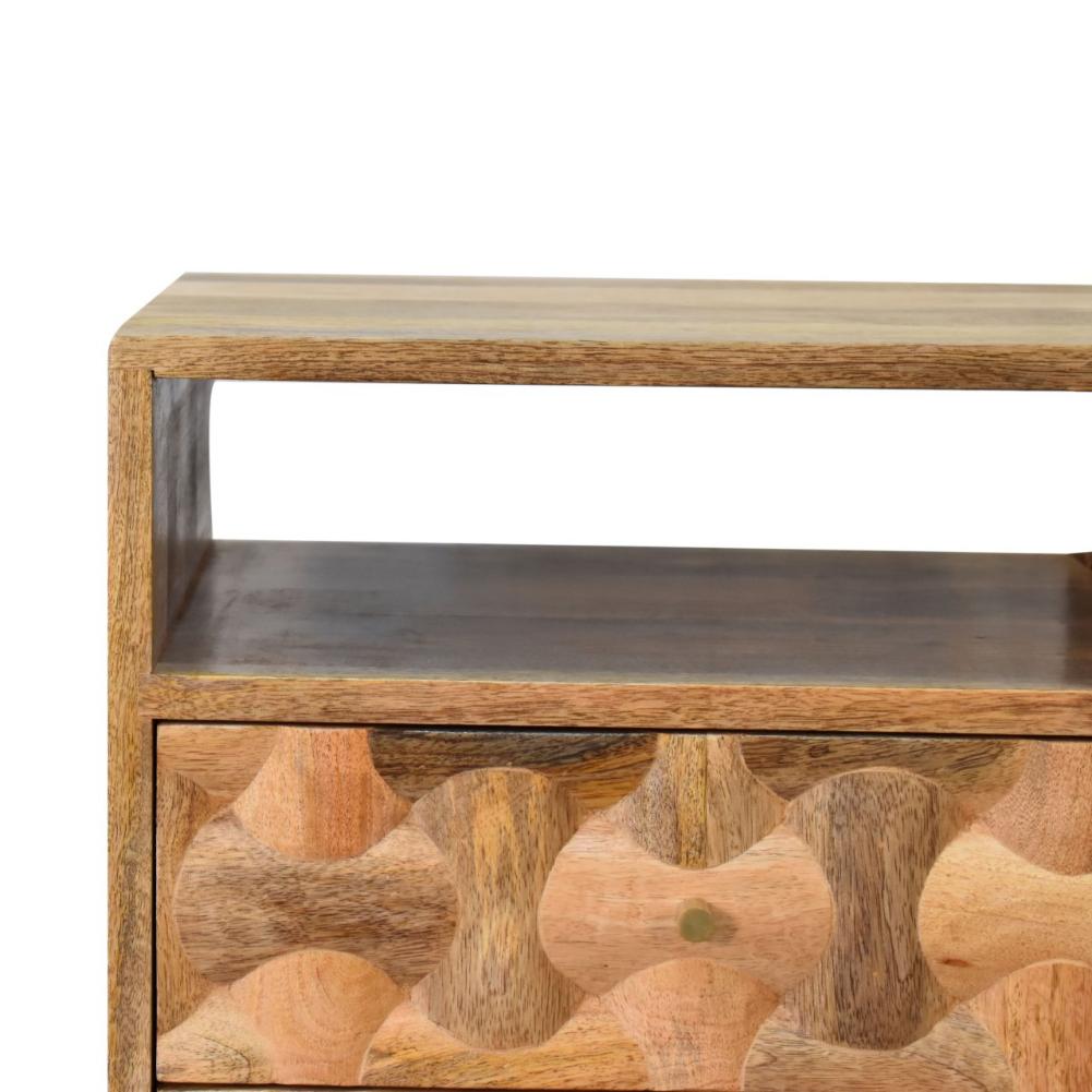 Kita Bedside Table | Contemporary Storage | Compact Bedroom Design