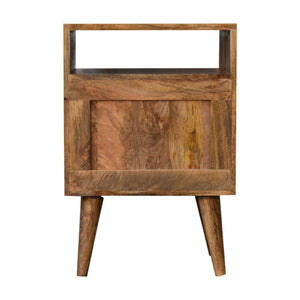 Kita Bedside Table | Contemporary Storage | Compact Bedroom Design
