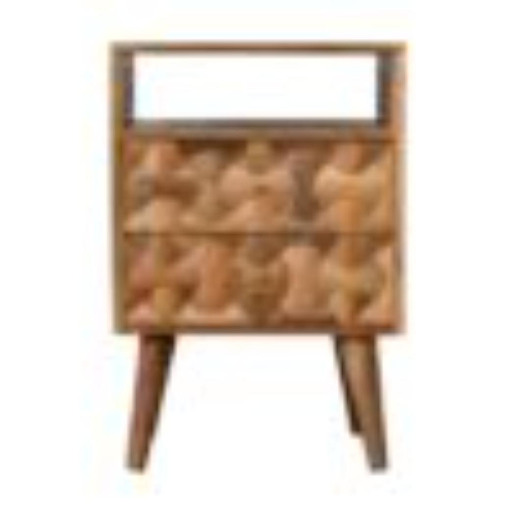 Kita Bedside Table | Contemporary Storage | Compact Bedroom Design