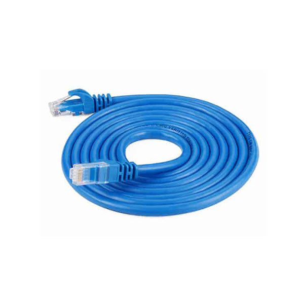 Cat6 UTP LAN Cable | 26AWG CCA | Blue | 10M | 11205