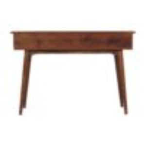 Large 3 Drawer Console Table | Chestnut Finish | Hallway Storage