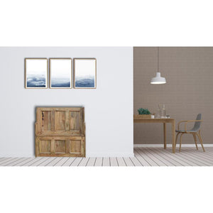 Large Solid Mango Wood Monks Bench | Lift-Up Storage | Oak-Style Finish