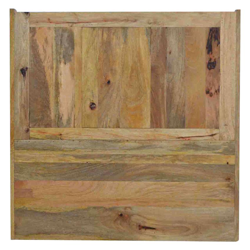 Large Solid Mango Wood Monks Bench | Lift-Up Storage | Oak-Style Finish