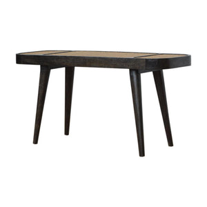 Larissa Carbon Black Bench | Dark Statement Finish | Hallway & Bedroom Seating
