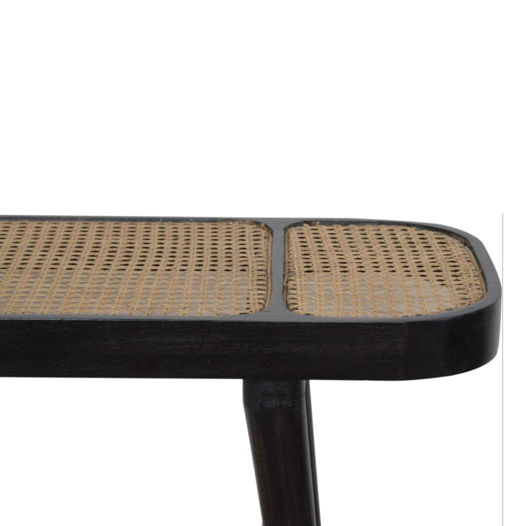 Larissa Console Table | Solid Mango Wood | Carbon Black Finish | Hallway Furniture