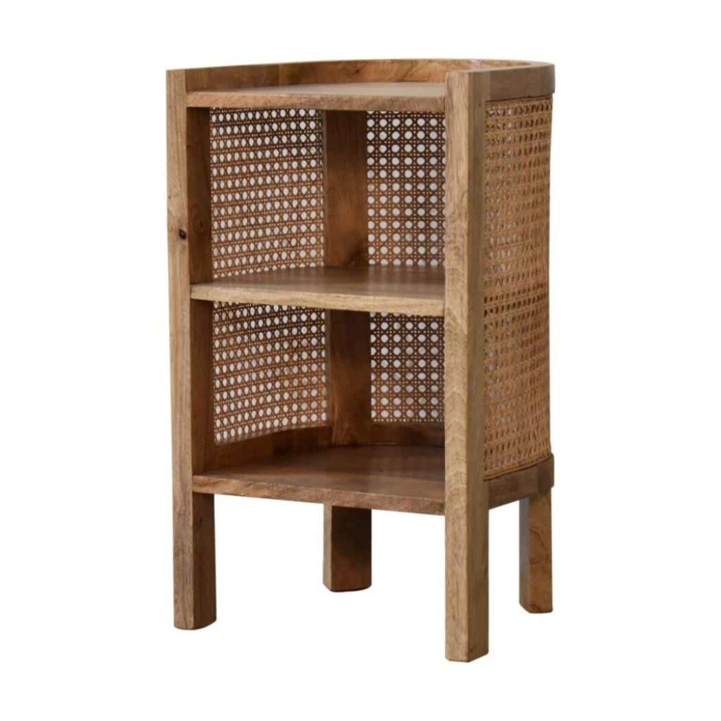 Larissa Mini Open Bedside | Accessible Shelf | Compact Bedroom Table