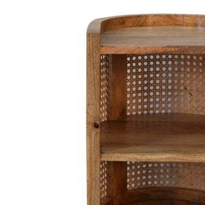 Larissa Mini Open Bedside | Accessible Shelf | Compact Bedroom Table