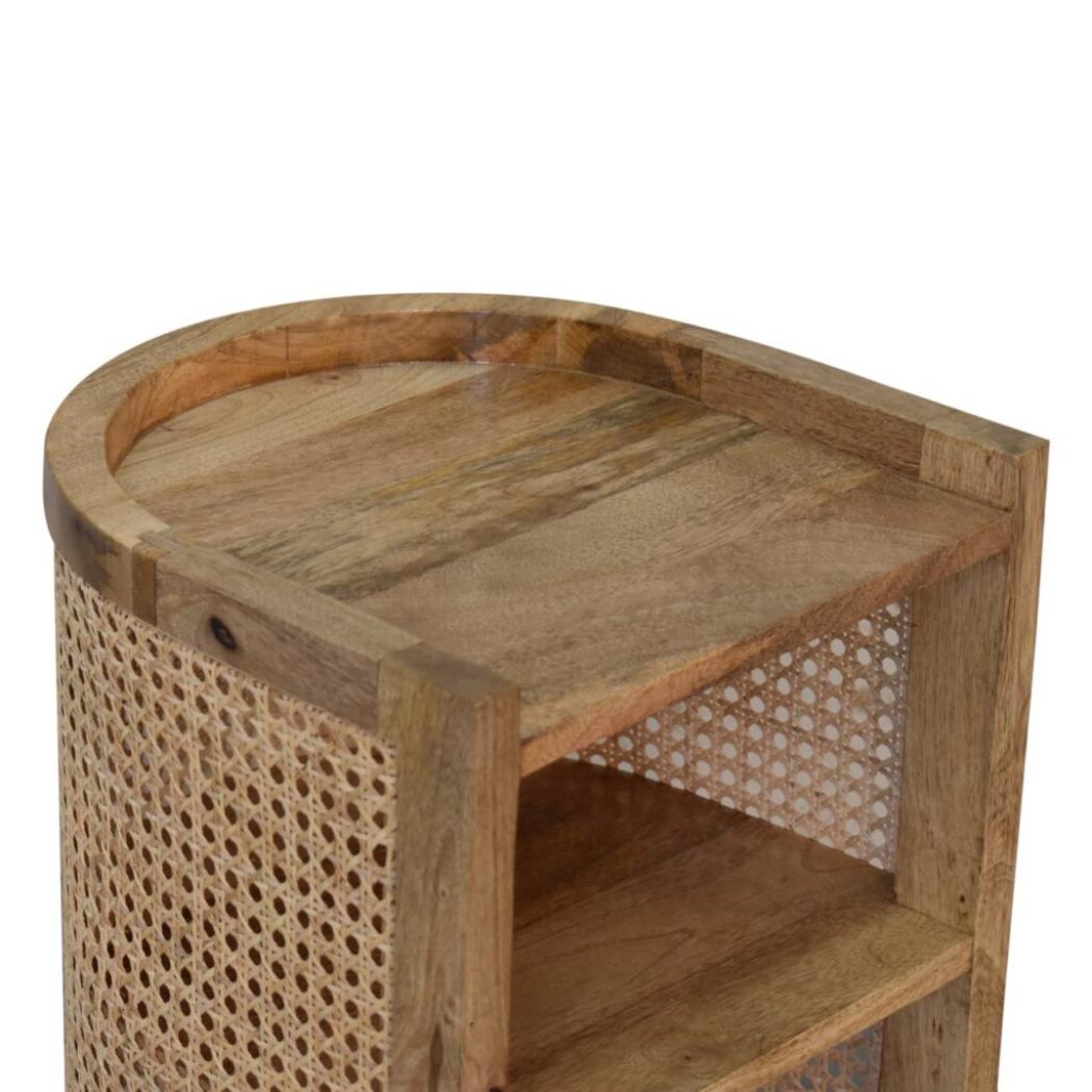 Larissa Mini Open Bedside | Accessible Shelf | Compact Bedroom Table