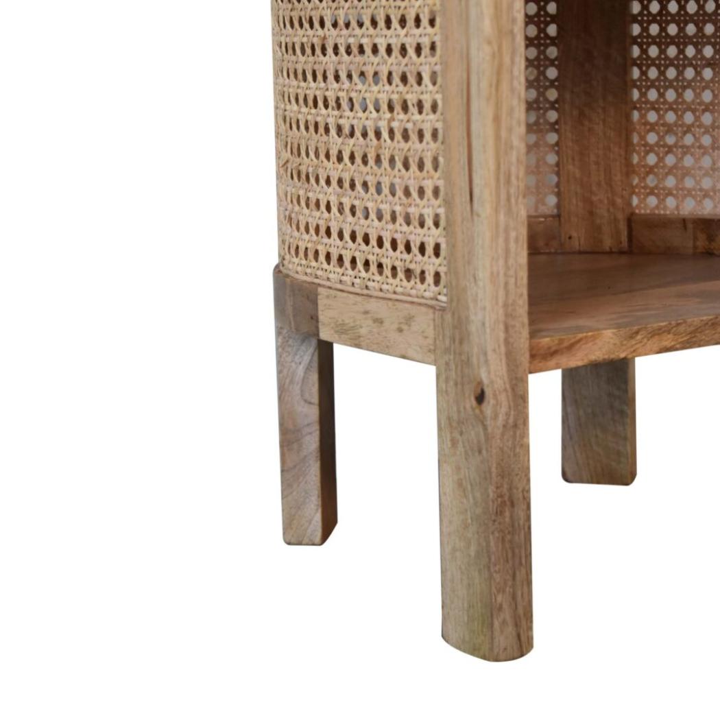 Larissa Mini Open Bedside | Accessible Shelf | Compact Bedroom Table