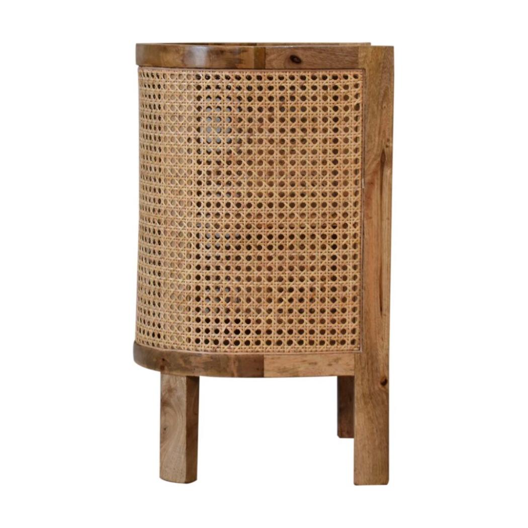 Larissa Mini Open Bedside | Accessible Shelf | Compact Bedroom Table