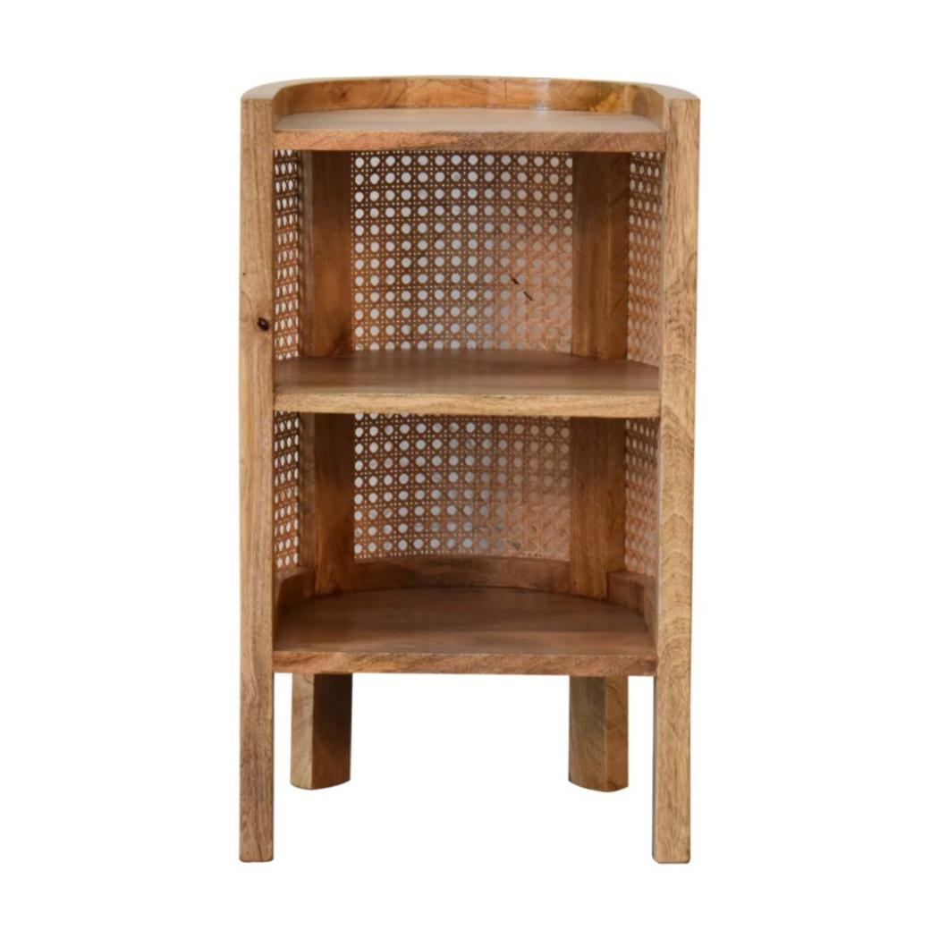Larissa Mini Open Bedside | Accessible Shelf | Compact Bedroom Table
