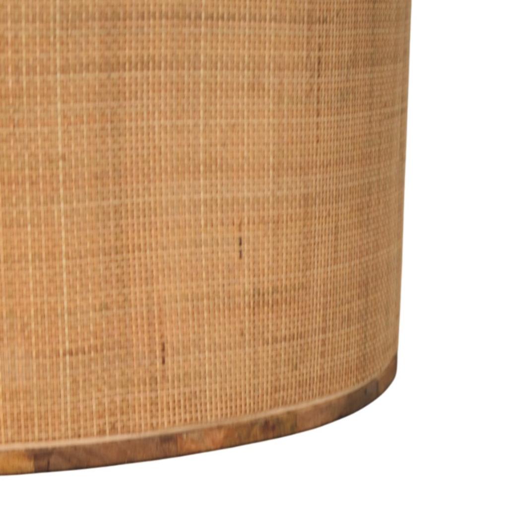 Larissa Round Coffee Table | Solid Mango Wood | Contemporary Design