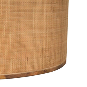 Larissa Round Coffee Table | Solid Mango Wood | Contemporary Design